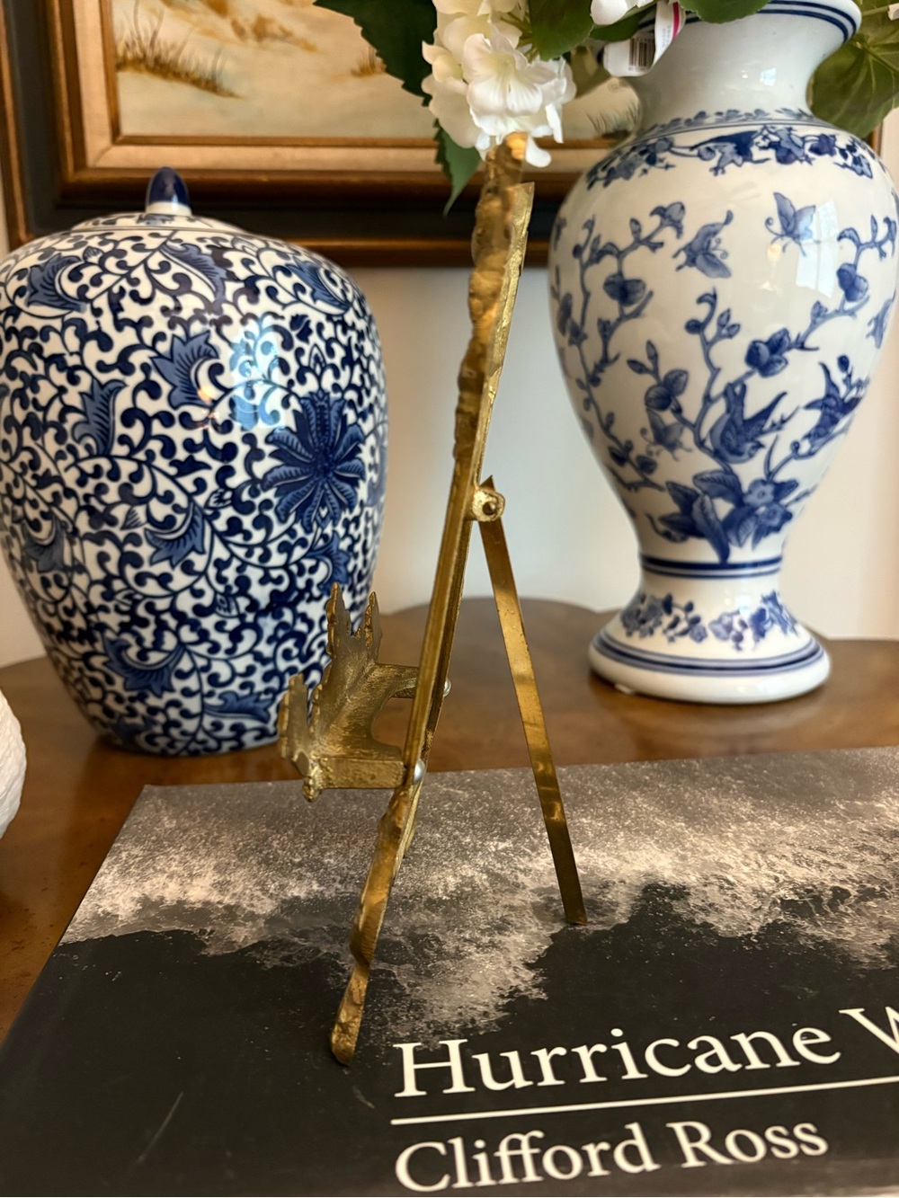 Vintage Andrea by Sadek Ornate Brass Easel - Picture 5 of 8